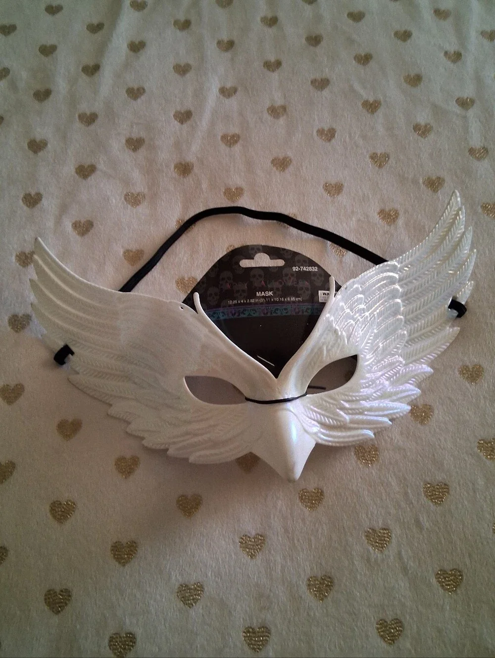 ✂️ *NWT* Momentum Brands White Winged Masquerade Mask